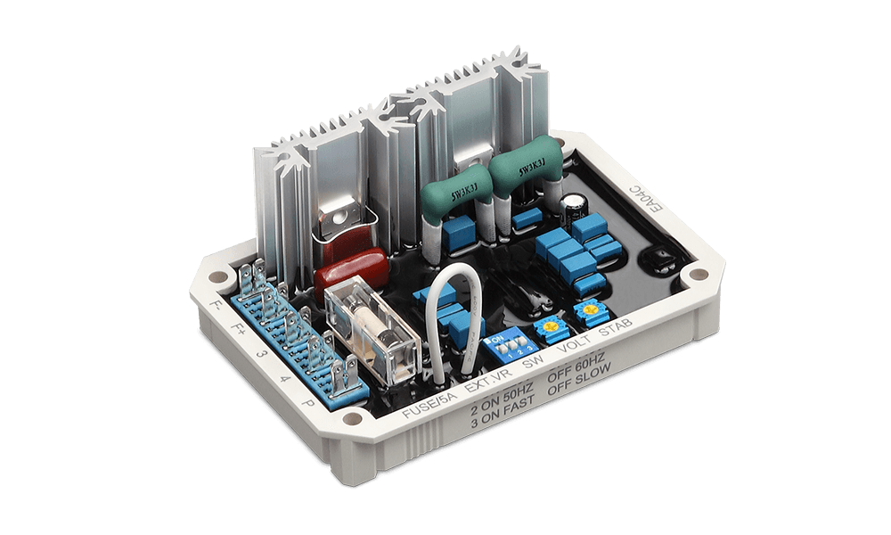 AVR発電機自動電圧調整器 63 Vdc 4 Amp 検出電圧 160 – 265 Vac 300 – 550 Vac
